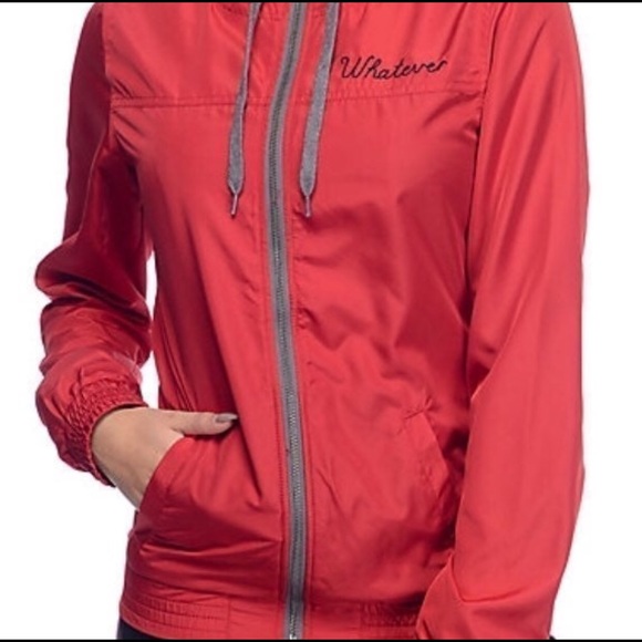 NEW Empyre Red Windbreaker - Picture 1 of 6